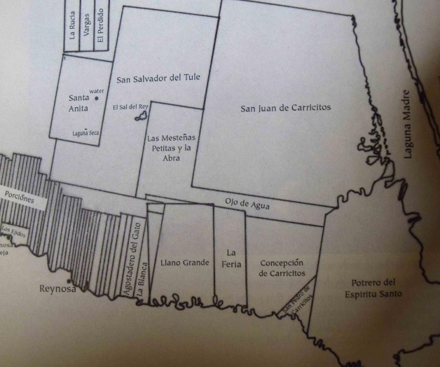 Las Tierras de Rosa María Hinojosa de Ballí, finales del siglo XVIII Las Tierras de Rosa María Hinojosa de Ballí, finales del siglo XVIII