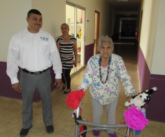 Tiene 104 años, se conserva muy bien Tiene 104 años, se conserva muy bien