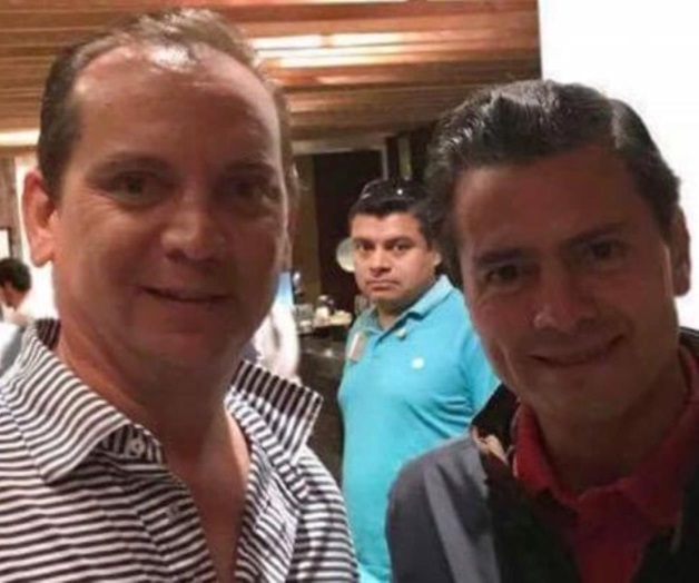 Peña Nieto y Emilio Gamboa juegan golf en Mérida Peña Nieto y Emilio Gamboa juegan golf en Mérida