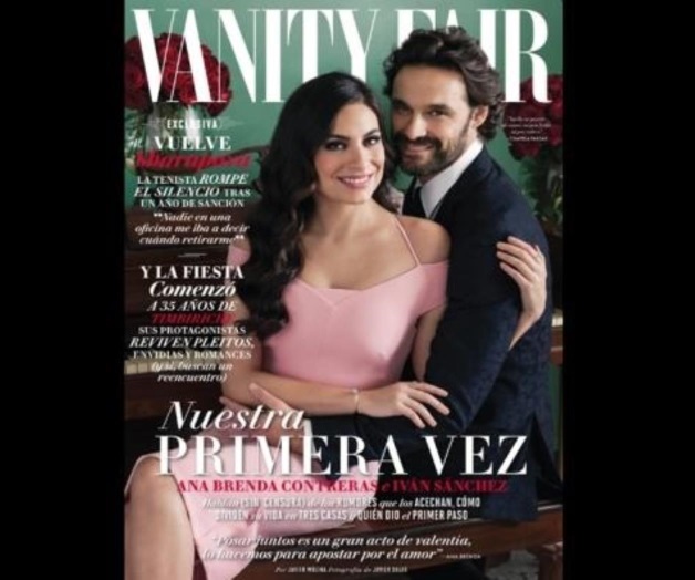 Ana Brenda e Iván Sánchez presumen su amor en revista