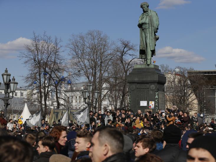 Ola de protestas en Rusia Ola de protestas en Rusia