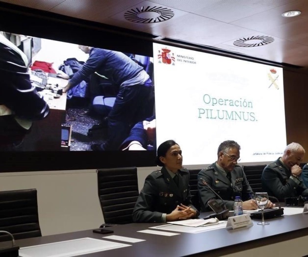 Fuerzas españolas detienen a cientos por pornografía infantil