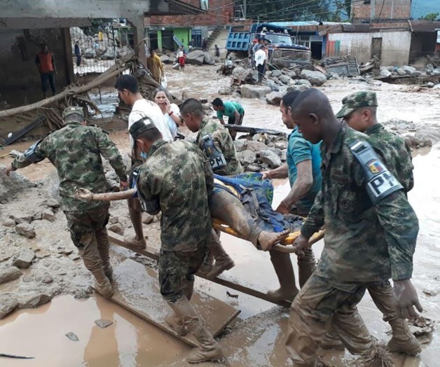 Ya son 193 los muertos por desbordamiento de ríos en Colombia
