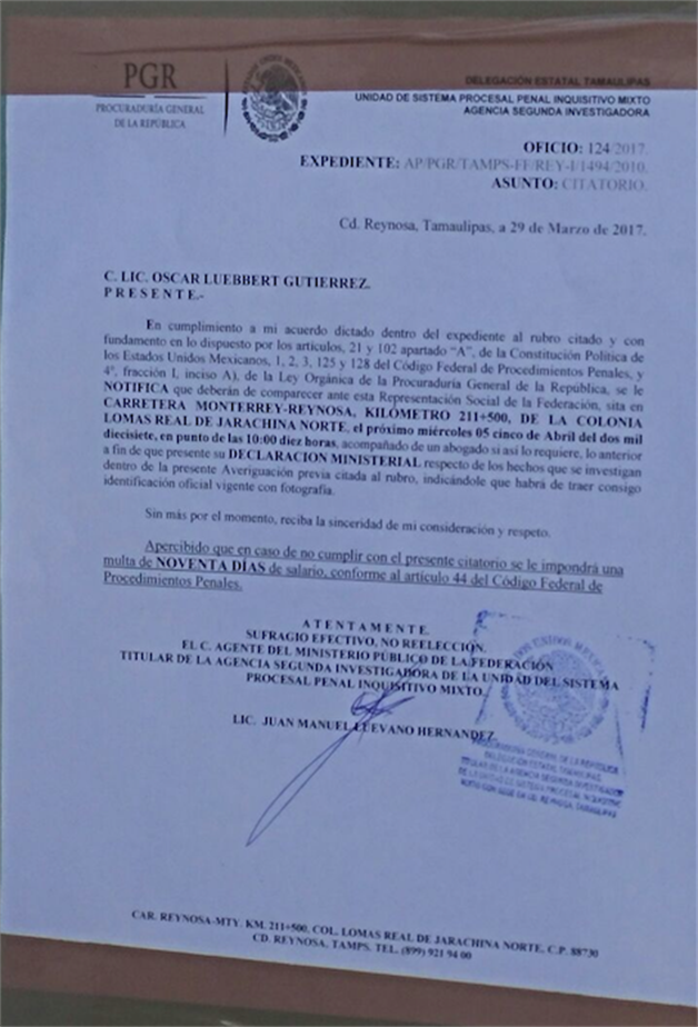 Caso ‘Broncos’ continúa vigente; citan a Luebbert y sus socios. A punto de ser ponchado