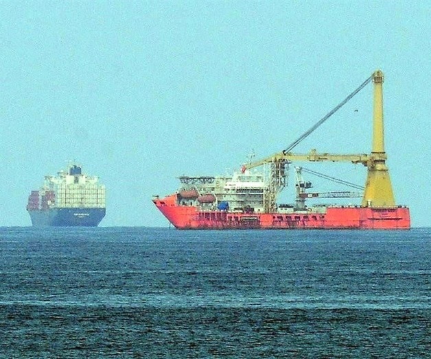 Oceanografía pelea buque Caballo Maya