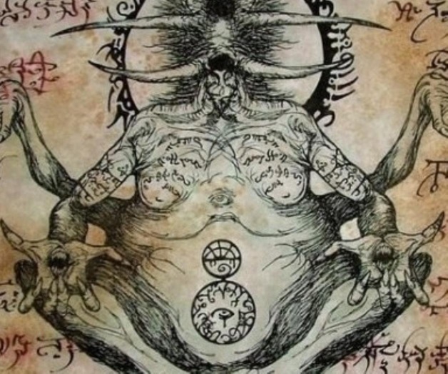 Necronomicón, el libro demoníaco escrito en carne de humano Necronomicón, el libro demoníaco escrito en carne de humano