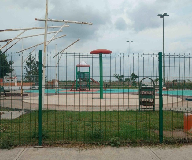 Desaprovechan parques de barrio