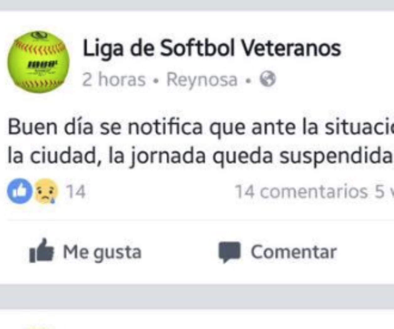 Suspenden Jornada deportiva en Reynosa Suspenden Jornada deportiva en Reynosa