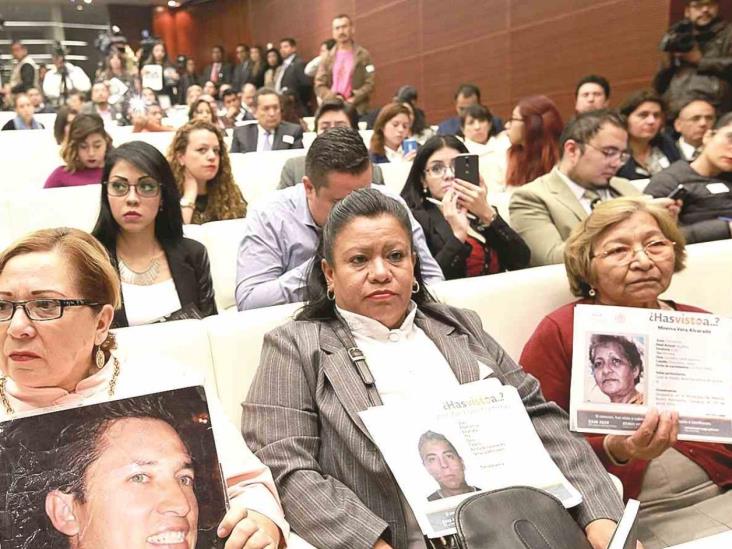 Reclaman respaldo por desaparecidos Reclaman respaldo por desaparecidos