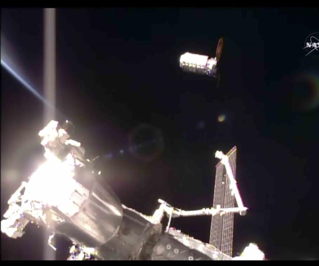 Recibe la EEI nave de suministro John Glenn