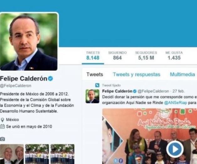 Felipe Calderón: Bueno para pelear en Twitter