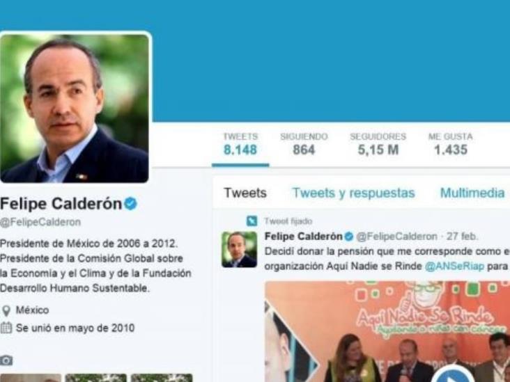 Felipe Calderón: Bueno para pelear en Twitter Felipe Calderón: Bueno para pelear en Twitter
