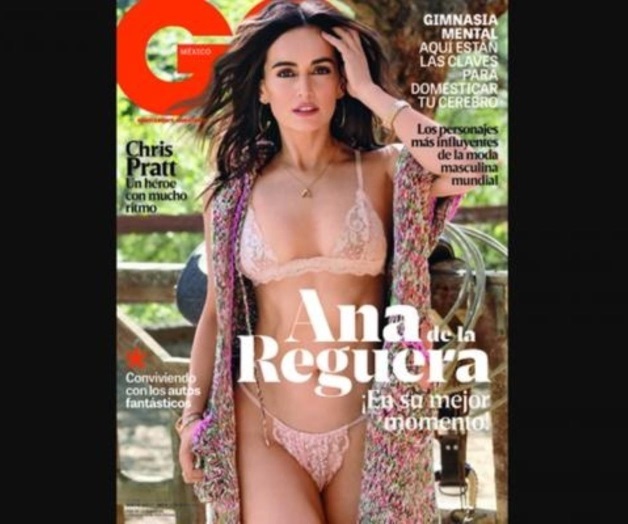 Muestra Ana de la Reguera su lado más sexy en revista