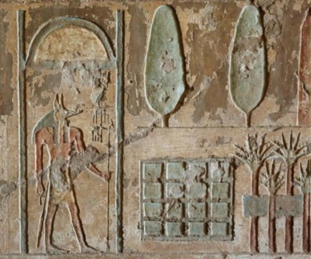 El parterre de la momia