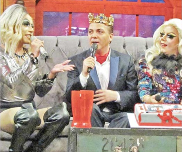 Lo sorprenden en programa