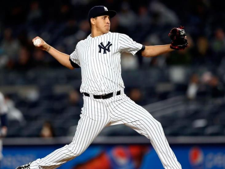 Mexicano Gallegos luce con los Yanquis Mexicano Gallegos luce con los Yanquis