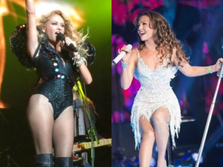 Foto vieja de Thalía y Paulina Rubio provoca comentarios en redes Foto vieja de Thalía y Paulina Rubio provoca comentarios en redes