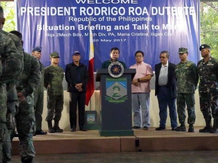 Rodrigo Duterte: Ya está en Filipinas el Estado Islámico Rodrigo Duterte: Ya está en Filipinas el Estado Islámico