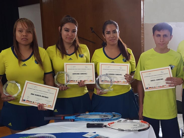 Entre notas malas, va una buena: destaca Reynosa en Blind Tennis Entre notas malas, va una buena: destaca Reynosa en Blind Tennis
