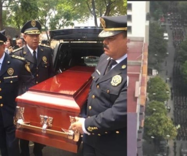Despiden con honores a policía asesinado al evitar asalto