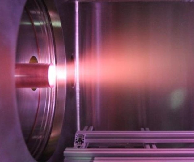 Generador de oxígeno simula fuego en el cielo