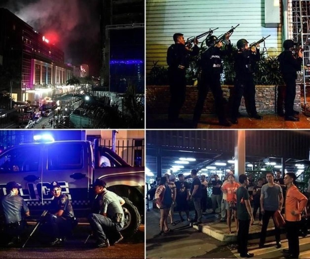 Atacan hotel en capital de Filipinas Atacan hotel en capital de Filipinas