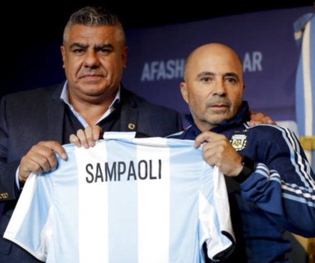 Presenta Argentina a Jorge Sampaoli como su nuevo DT Presenta Argentina a Jorge Sampaoli como su nuevo DT