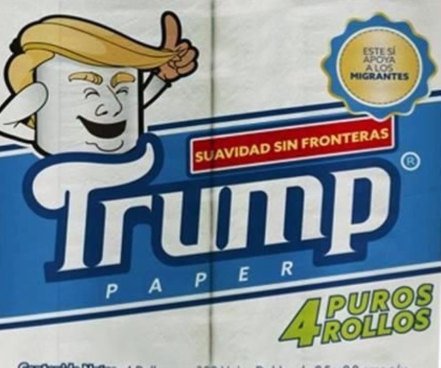 Mexicano venderá papel de baño marca Donald Trump Mexicano venderá papel de baño marca Donald Trump