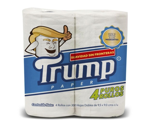 Sale a la venta papel higiénico marca ‘Trump’ Sale a la venta papel higiénico marca ‘Trump’