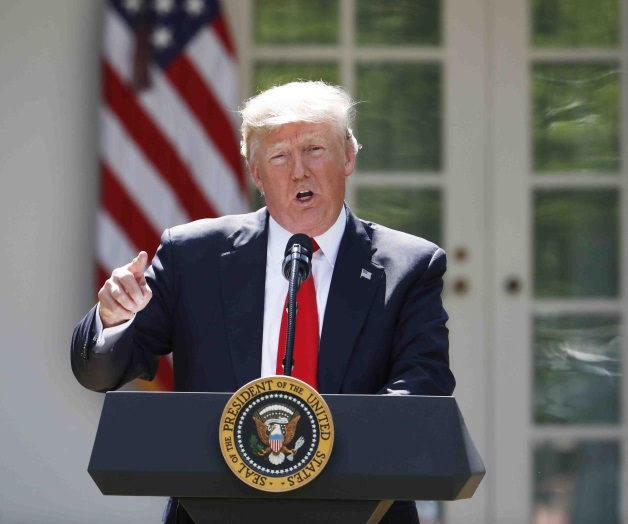 Abandona Trump Acuerdo de París. Dice que el tratado pone en desventaja a EUA Abandona Trump Acuerdo de París. Dice que el tratado pone en desventaja a EUA