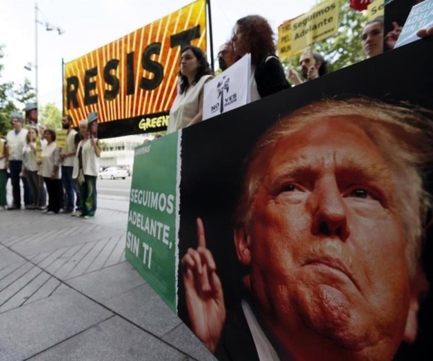 Ven riesgo para el mundo por salida de EU del Acuerdo Ven riesgo para el mundo por salida de EU del Acuerdo