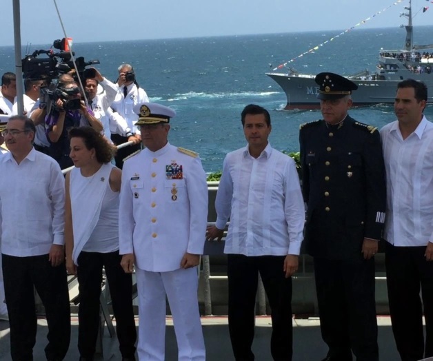 Celebra EPN en Michoacán la transformación de la Marina Celebra EPN en Michoacán la transformación de la Marina