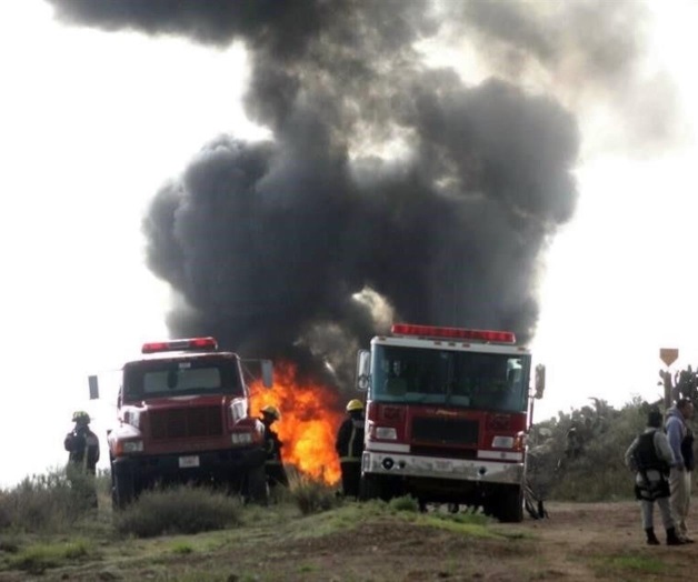 Arde toma clandestina en Hidalgo
