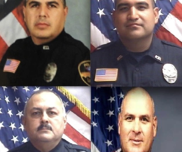 Cuatro policías heridos por tiroteo en Laredo Cuatro policías heridos por tiroteo en Laredo