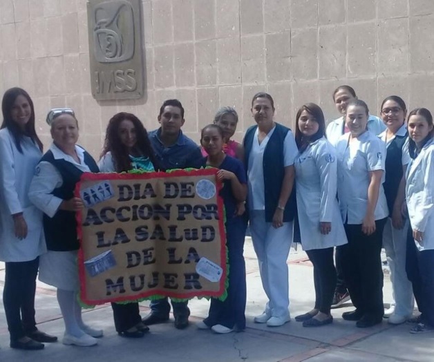 Festejan día de salud de la mujer Festejan día de salud de la mujer