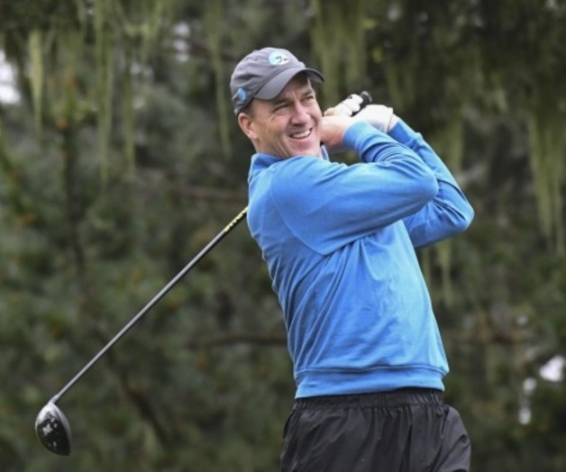 Peyton Manning jugó golf con Trump