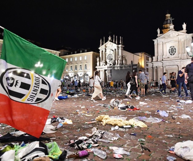 Elevan a 1,527 los heridos en Turín Elevan a 1,527 los heridos en Turín