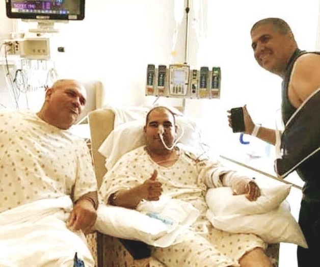 Regresan oficiales heridos en tiroteo. Sólo un agente quedó hospitalizado Regresan oficiales heridos en tiroteo. Sólo un agente quedó hospitalizado