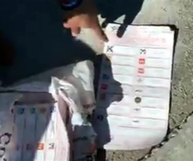 Reportan boletas tiradas a favor de Guillermo Anaya