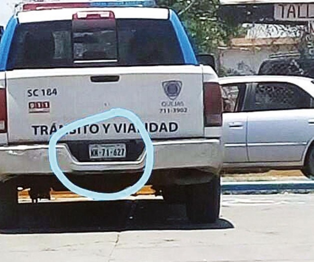 Tránsito que se estacionó en área de discapacitados será sancionado