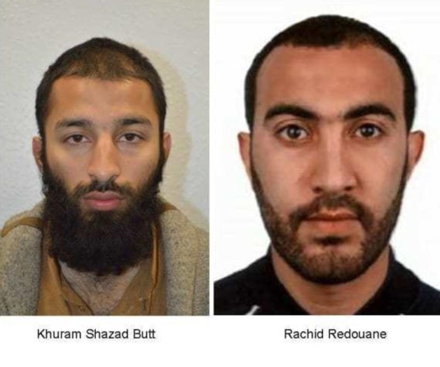 Revelan identidad de atacantes de Londres Revelan identidad de atacantes de Londres