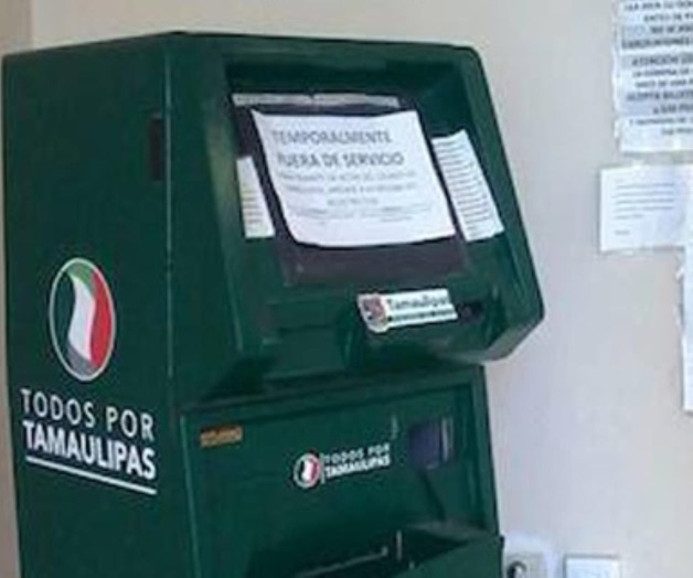 Fuera de servicioel cajero de actas Fuera de servicioel cajero de actas