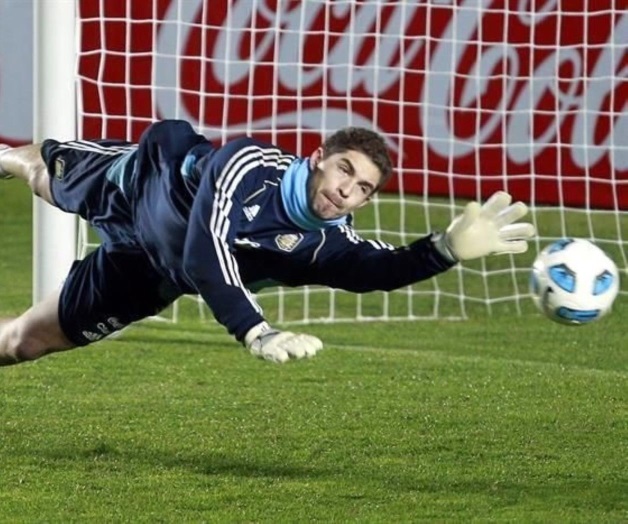 Llega Carrizo al arco de Rayados Llega Carrizo al arco de Rayados