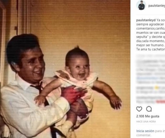 Rememora Paul Stanley a su padre, a 18 años de su muerte Rememora Paul Stanley a su padre, a 18 años de su muerte