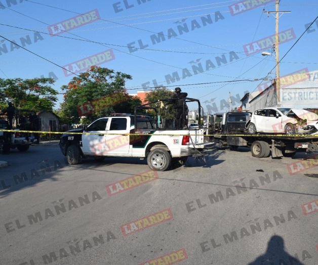 Detiene FT a tres y aseguran armas en Reynosa Detiene FT a tres y aseguran armas en Reynosa