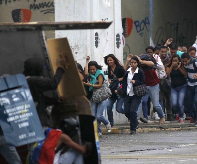 Renovada jornada de protestas en Caracas Renovada jornada de protestas en Caracas