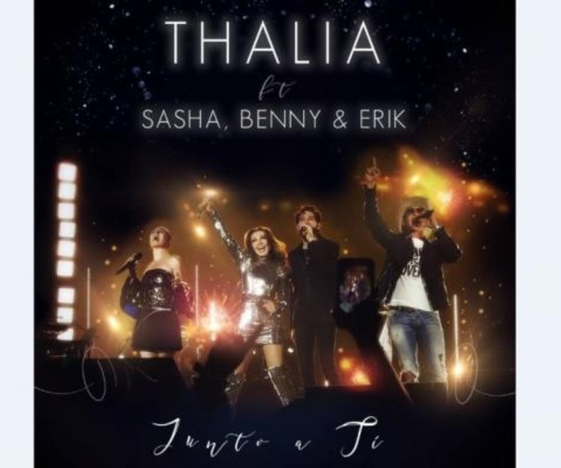 Lanza Thalía tema con Sasha, Benny y Érik Lanza Thalía tema con Sasha, Benny y Érik