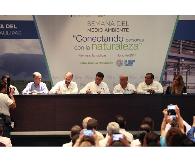Firmaron convenio a favor de cuidar medio ambiente Firmaron convenio a favor de cuidar medio ambiente