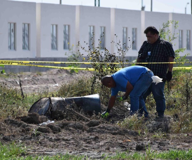 Localizan cuerpo calcinado adentro de tambo metálico. Vecinos reportan hallazgo Localizan cuerpo calcinado adentro de tambo metálico. Vecinos reportan hallazgo