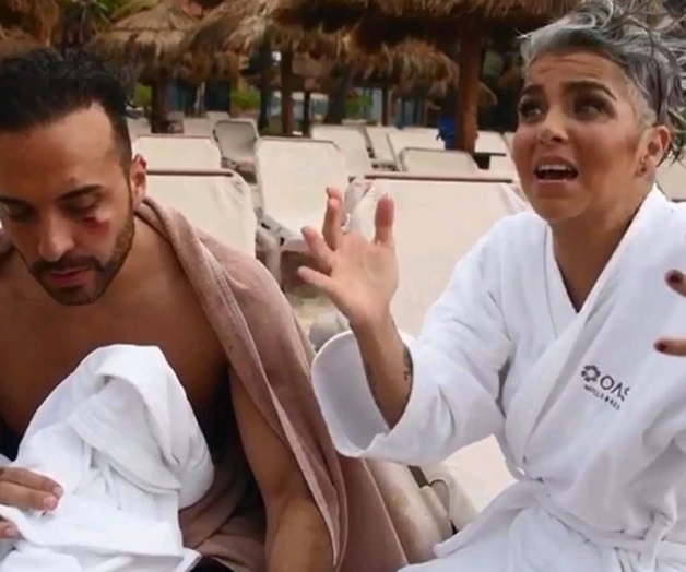 Sufre accidente Kabah grabando clip Sufre accidente Kabah grabando clip